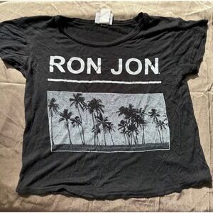 Ron Jon cropped t-shirt